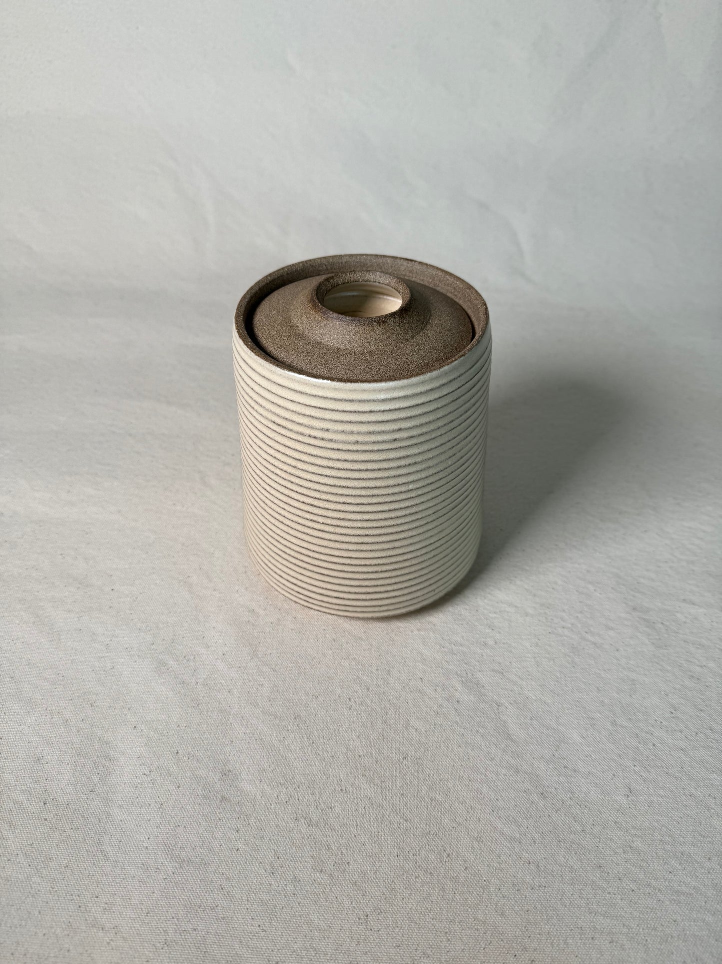 Ceramic Lidded Vessel