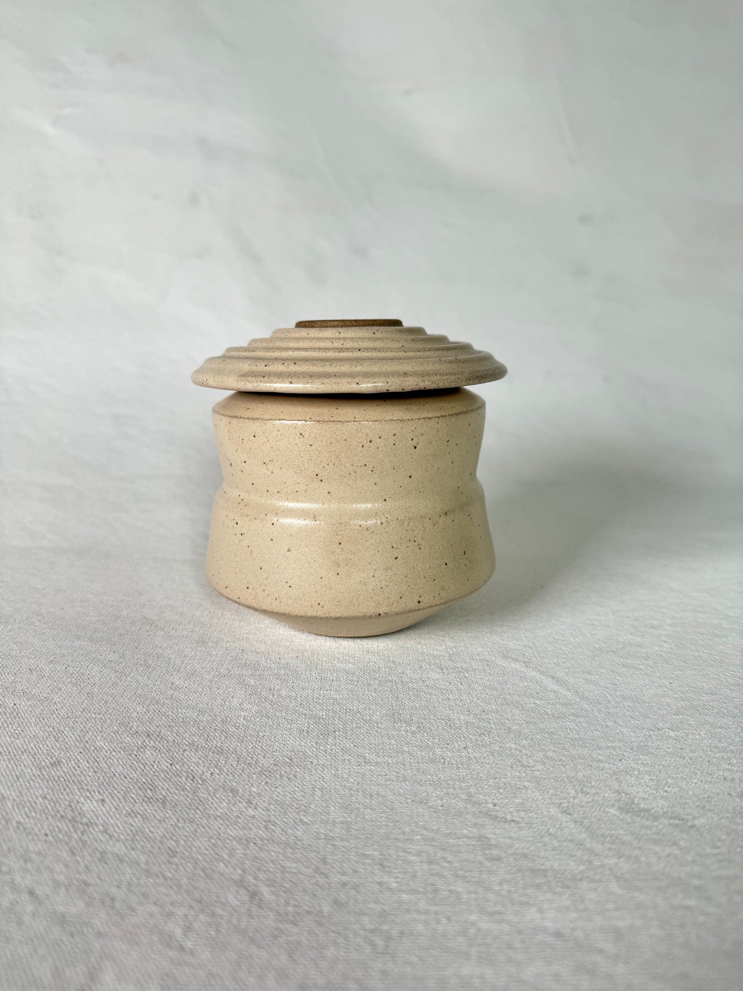 Ceramic Lidded Vessel