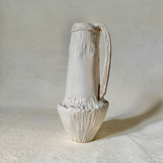 Ceramic White Pitcher