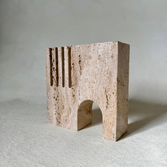 Travertine Book End