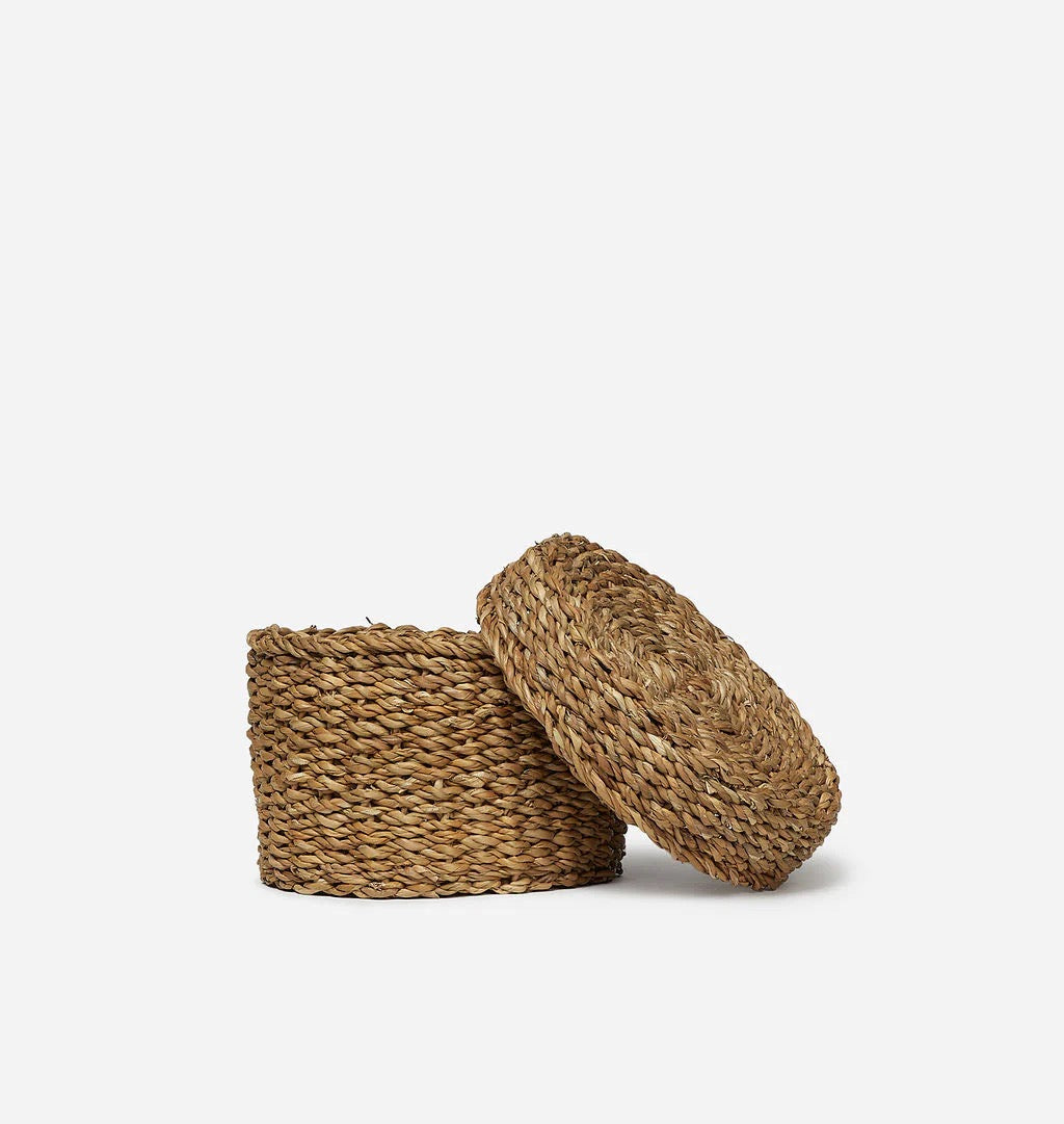 Indio Lidded Basket - Large